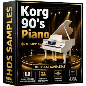Sample Pack Korg 90s Piano 88 Samples