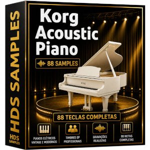 Sample Pack Korg Acoustic Piano 88 Samples