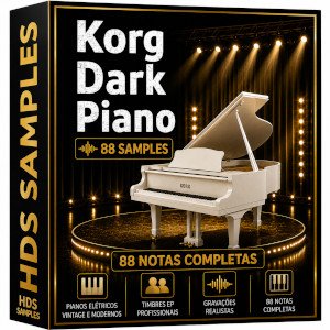 Sample pack Korg Dark Piano 88 Samples