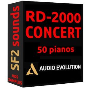 SF2 Audio Evolution RD-2000 Concert 50 Pianos